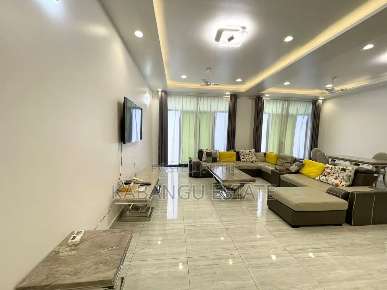 Furnished 3bdrm Apartment in Msasani, Kinondoni for rent