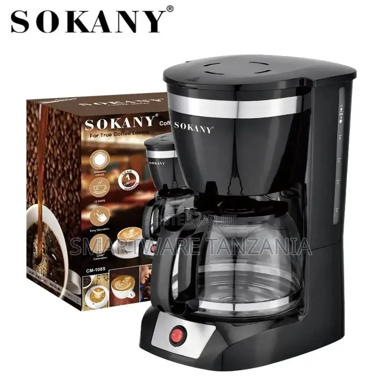 Coffee Machine With Thermos Flask, Filter Coffee Machine