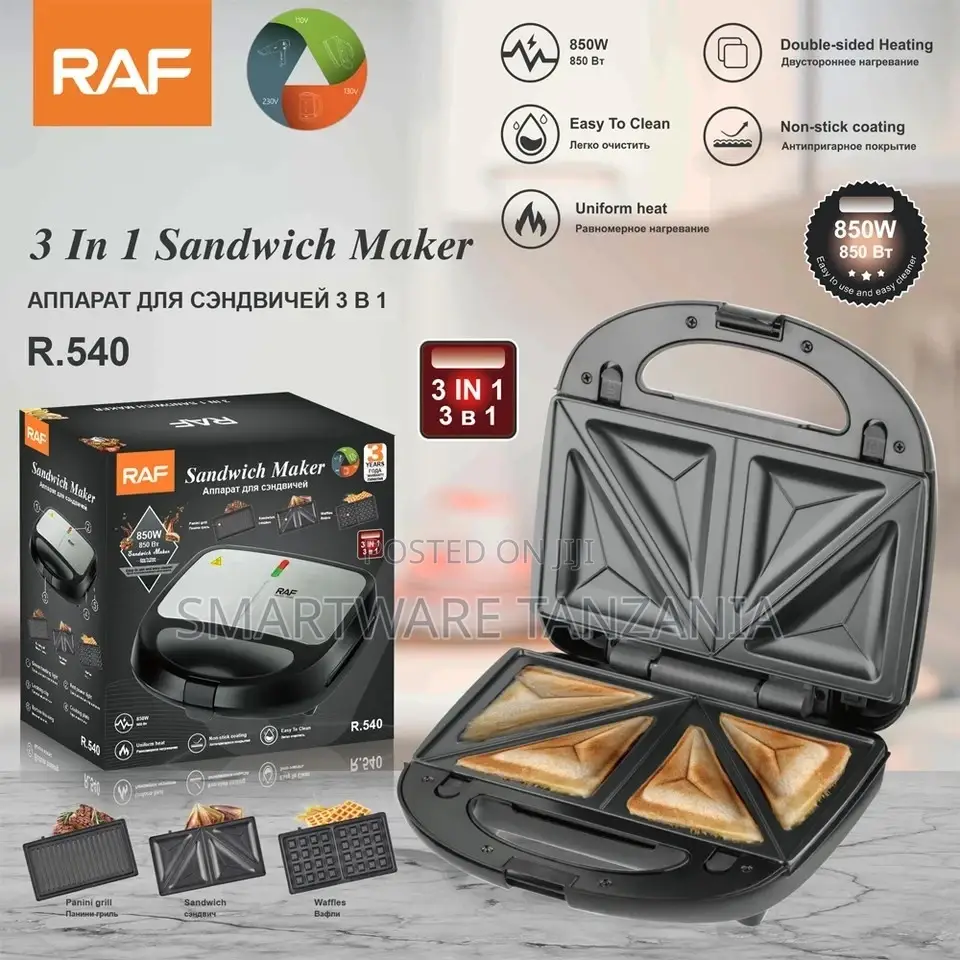 Waffle Maker Sandwich Set: Versatile Cooking Rapid Heat