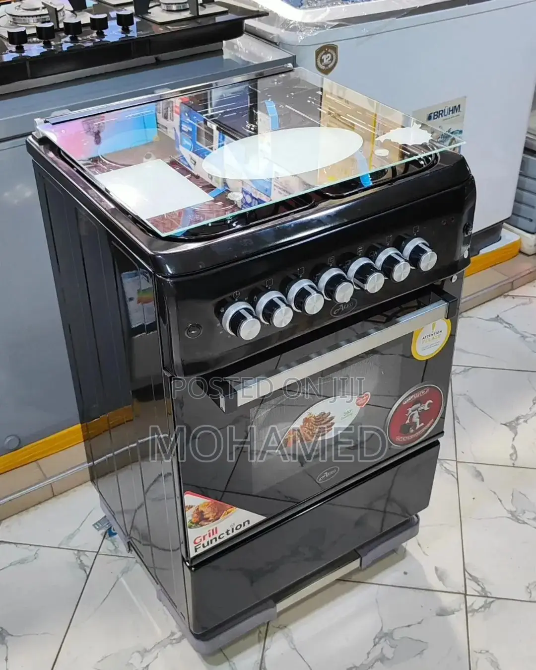 Jiko Zuri LA Kisasa Lenye Oven Chini