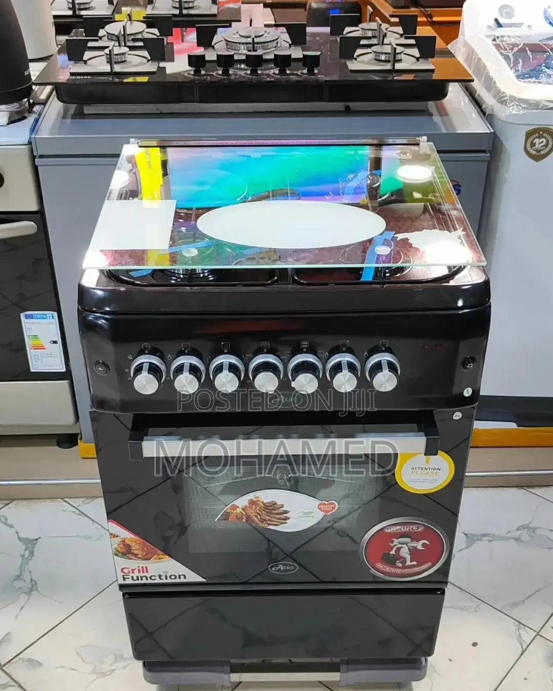Jiko Zuri LA Kisasa Lenye Oven Chini
