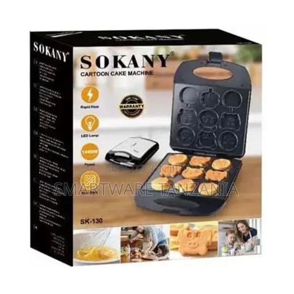 Sokany Sk-130 Cartoon Cake Machine One Key Switch
