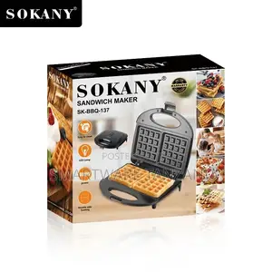 3 In 1 Waffle Sandwich Panini Maker
