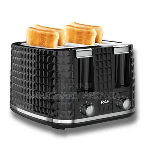 Stainless Steel 4 Slice Toaster With Adjustable Toast Shade