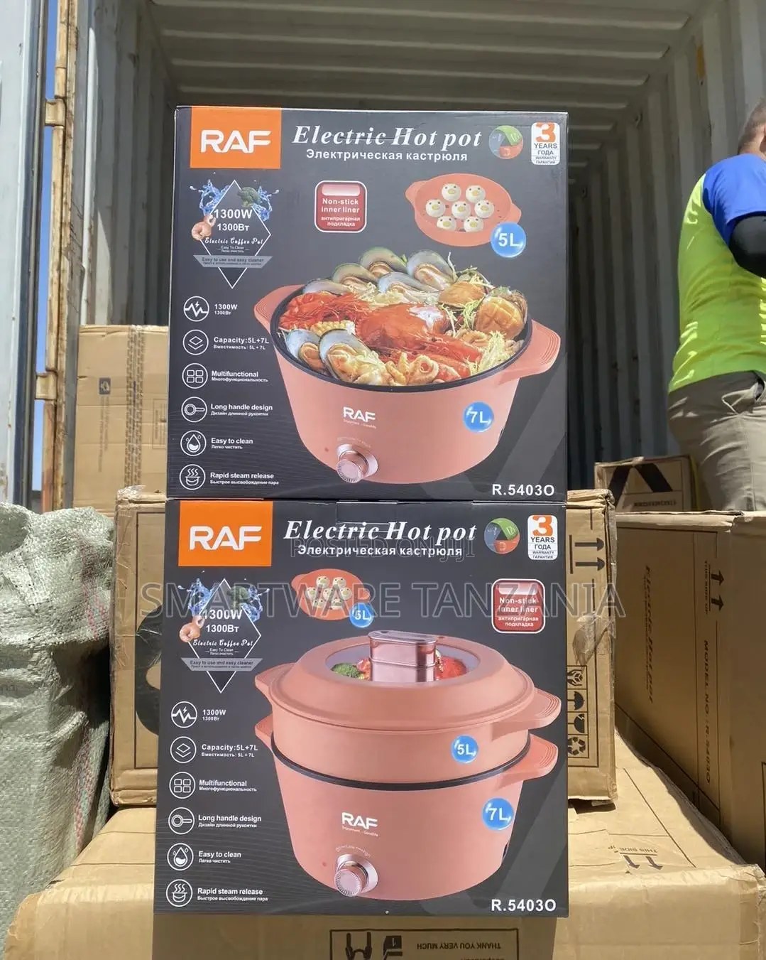 7l Electric Cooker, Multi-Functional Mini Pot for Noodles