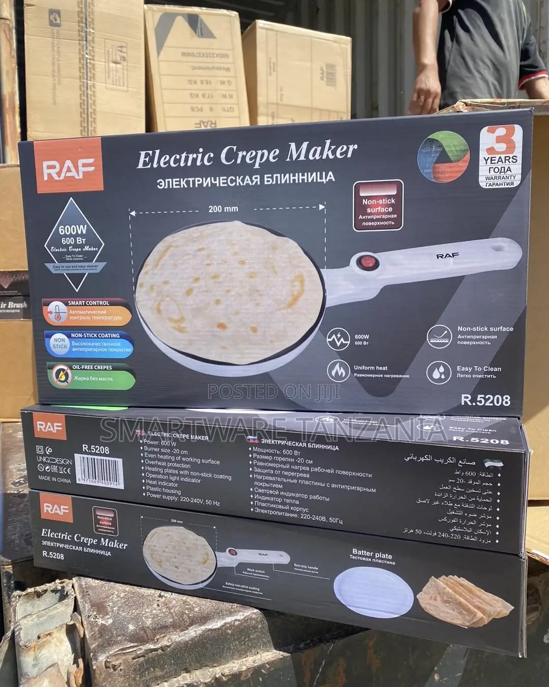 RAF Electric Crepe Tool Professional Pancake Pancake Machine