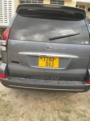 Toyota Land Cruiser Prado 2007 Gray