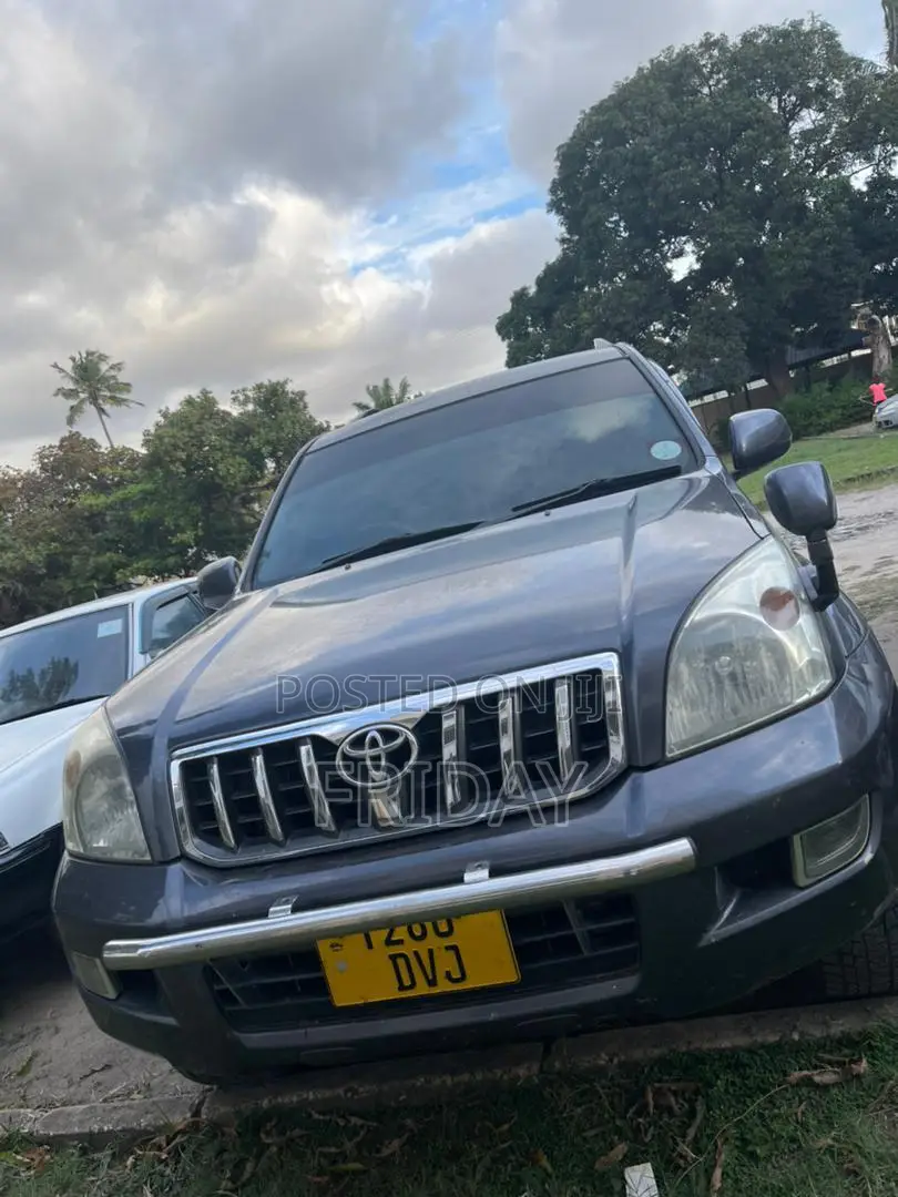 Toyota Land Cruiser Prado 2007 Gray