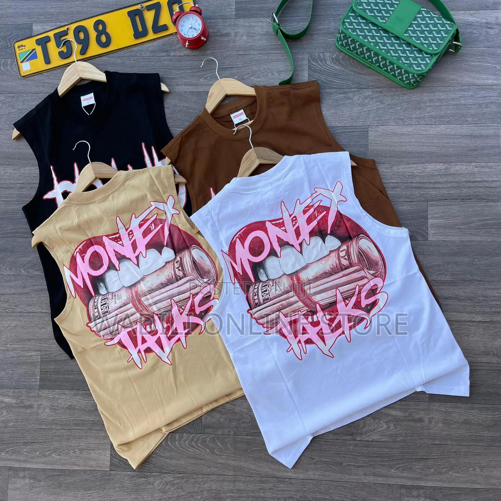 Vests Tshirts Available