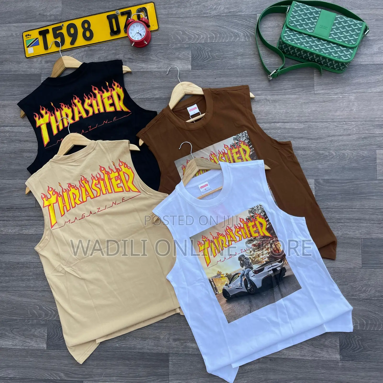 Vests Tshirts Available