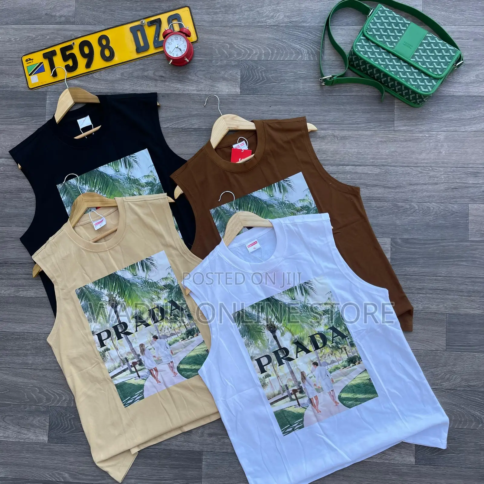 Vests Tshirts Available