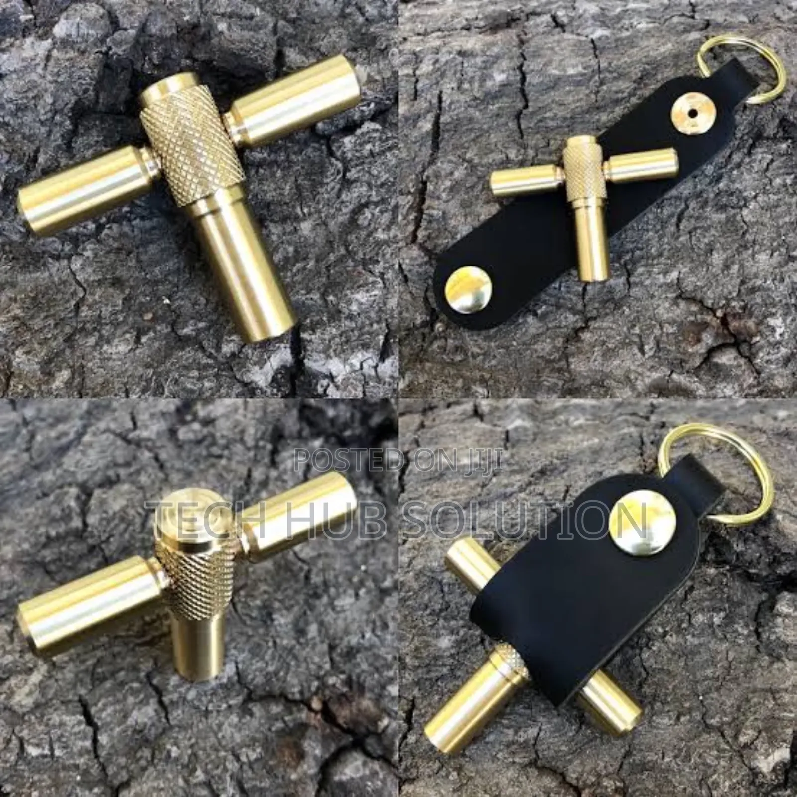 Drum Key Lock-Gold Metal