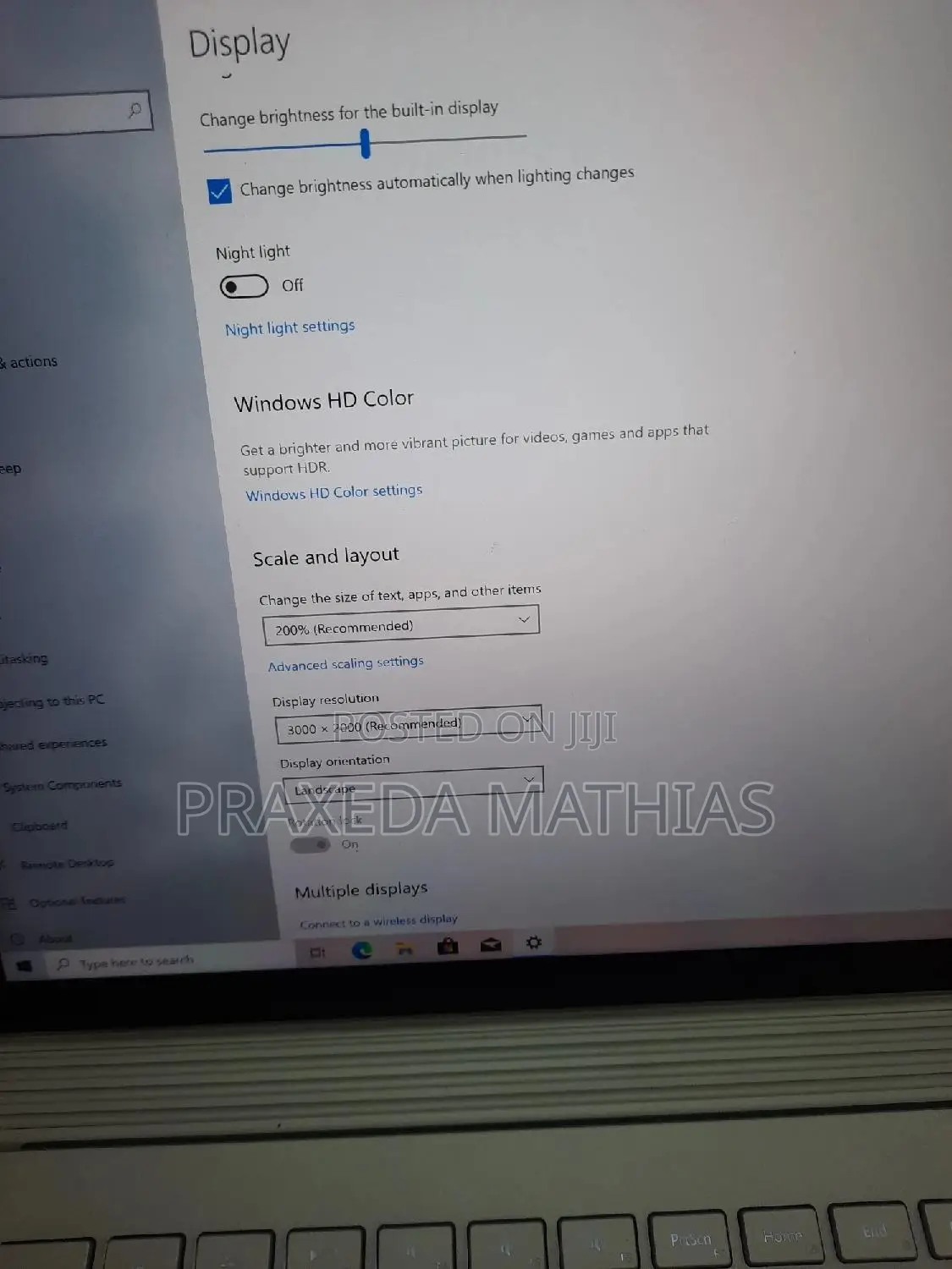 Laptop Microsoft Surface Book 8GB Intel Core I5 SSD 256GB