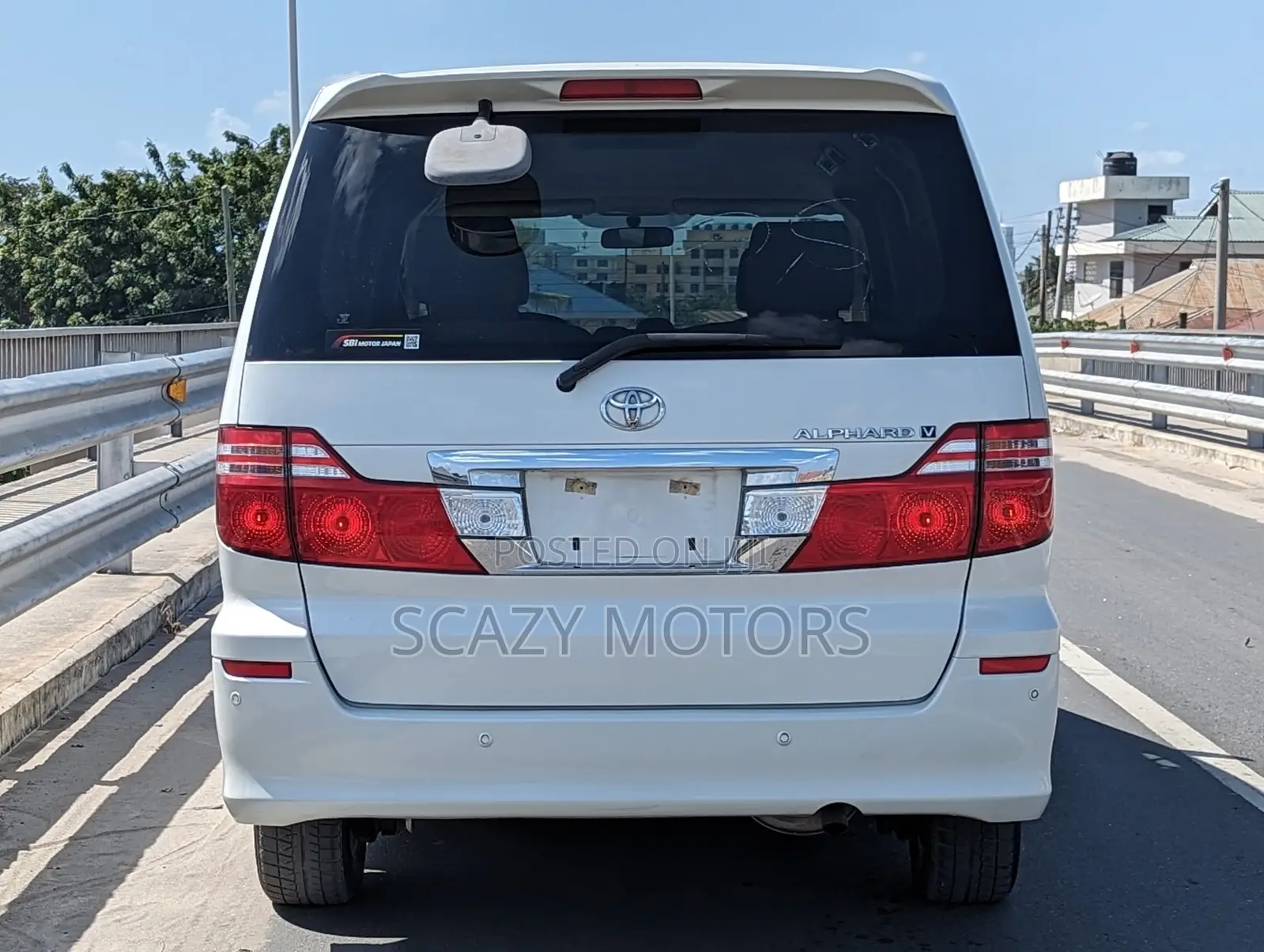 Toyota Alphard 2007 Off white