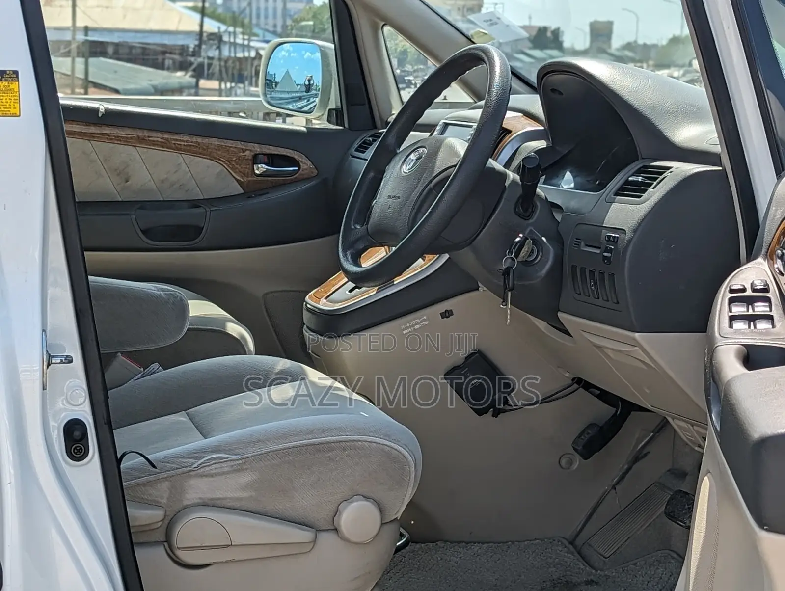 Toyota Alphard 2007 Off white