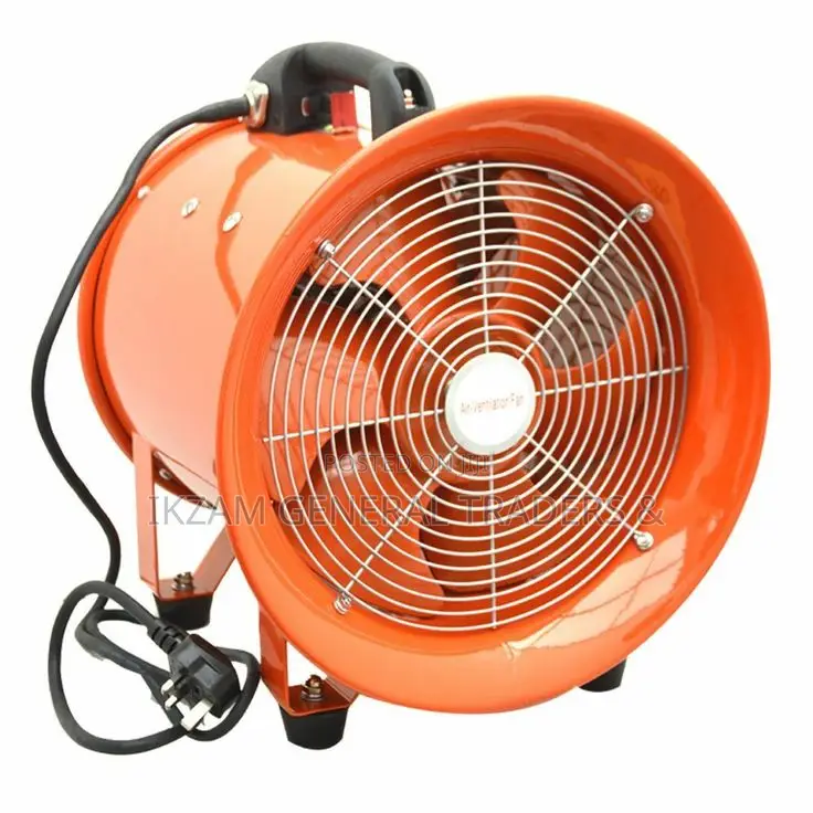 Fan Axial With Handle 8" 150-200w 2900r/Min Aluminum