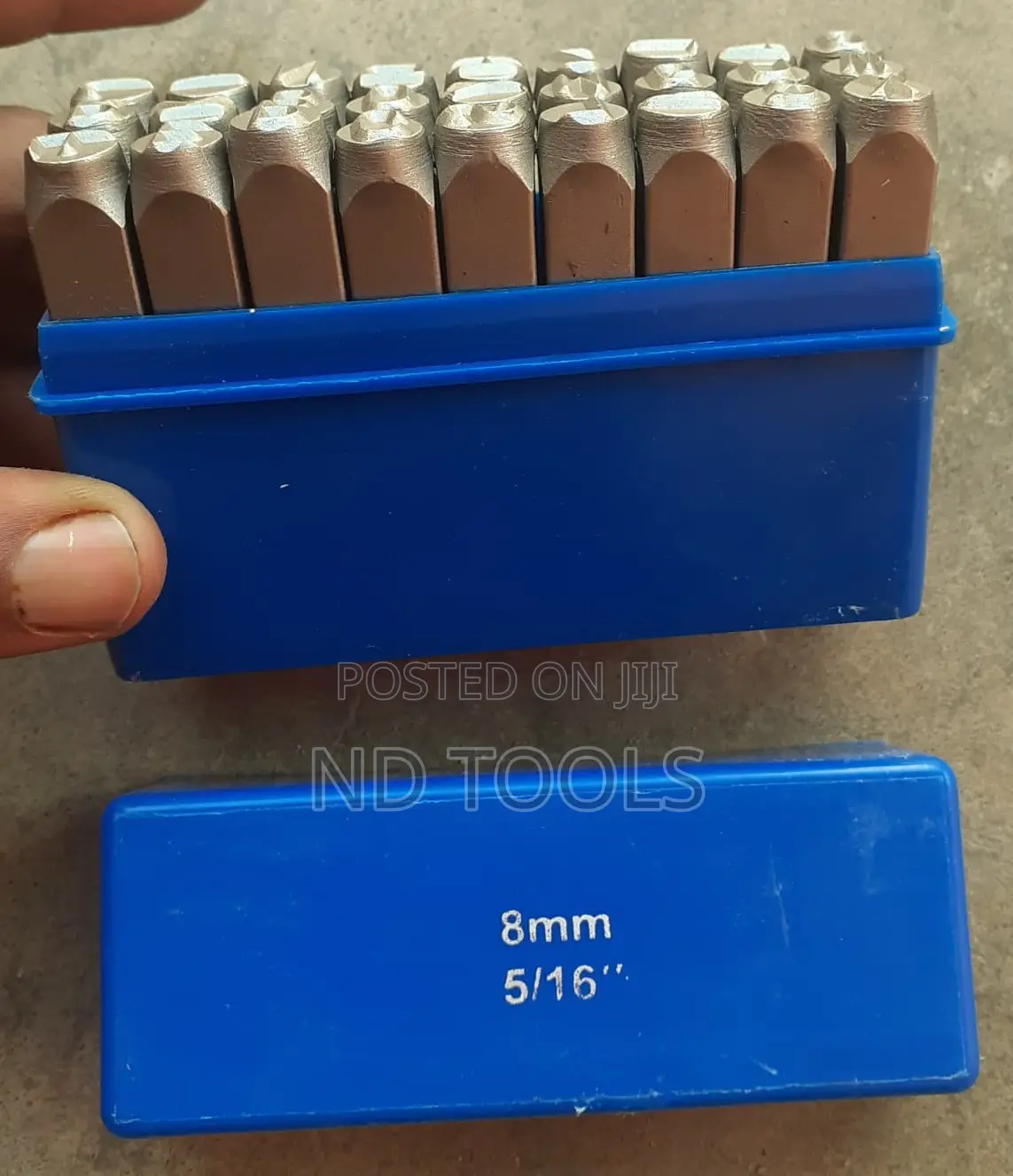 Fine Steel Number Punch 8MM