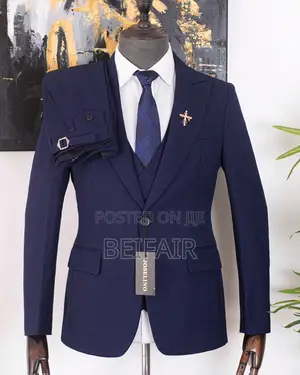 Suti Za Kiume | Men's Suits | Dark Blue