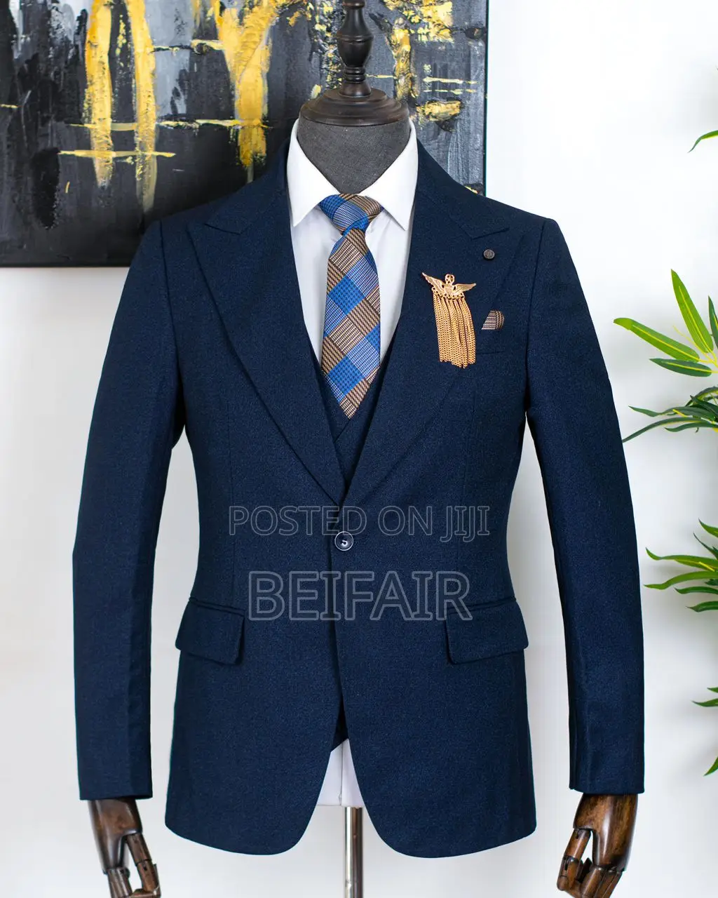 Suti Za Kiume | Men's Suits | Dark Blue