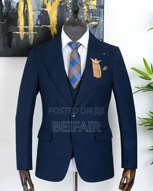 Suti Za Kiume | Men's Suits | Dark Blue
