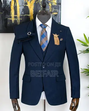 Suti Za Kiume | Men's Suits | Dark Blue