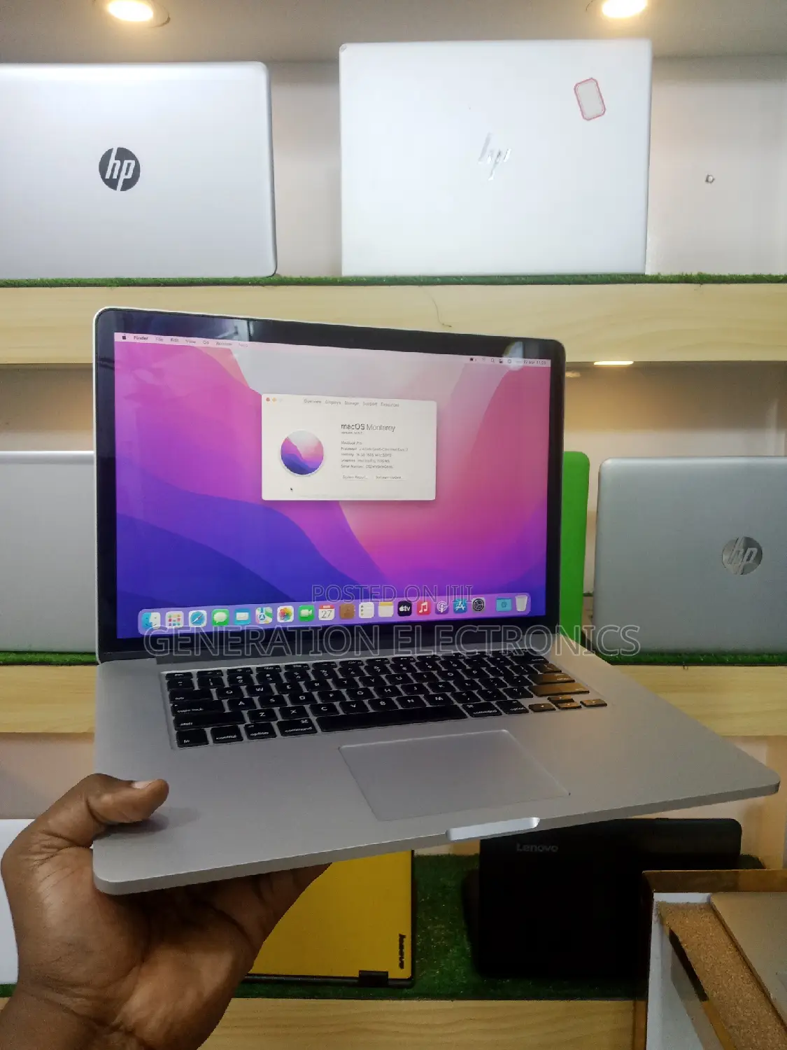 Laptop Apple MacBook Pro 2015 8GB Intel Core I7 SSD 256GB