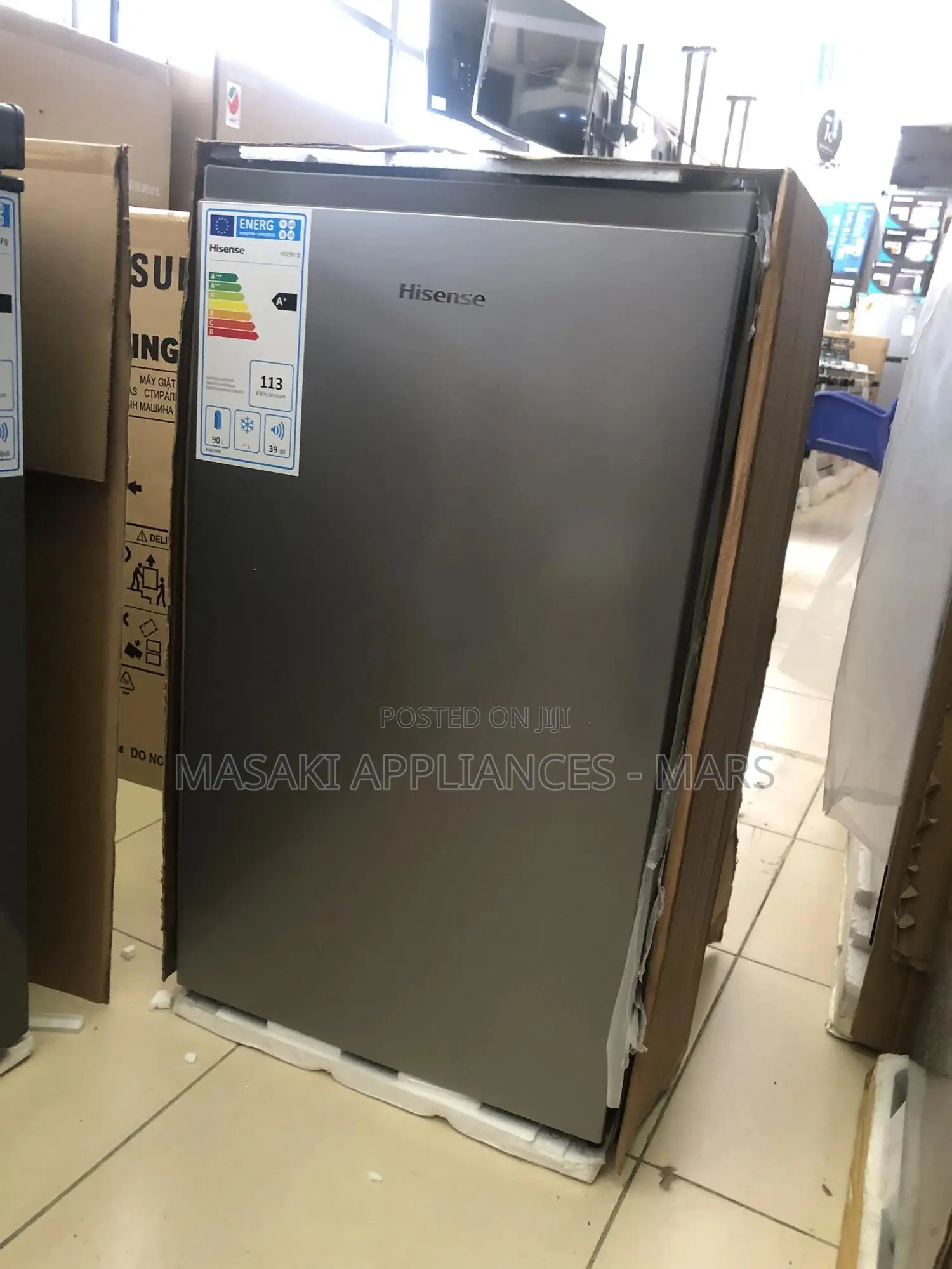Hisense 100 Liter Fridge Mini Bar Under Counter Top H125rts