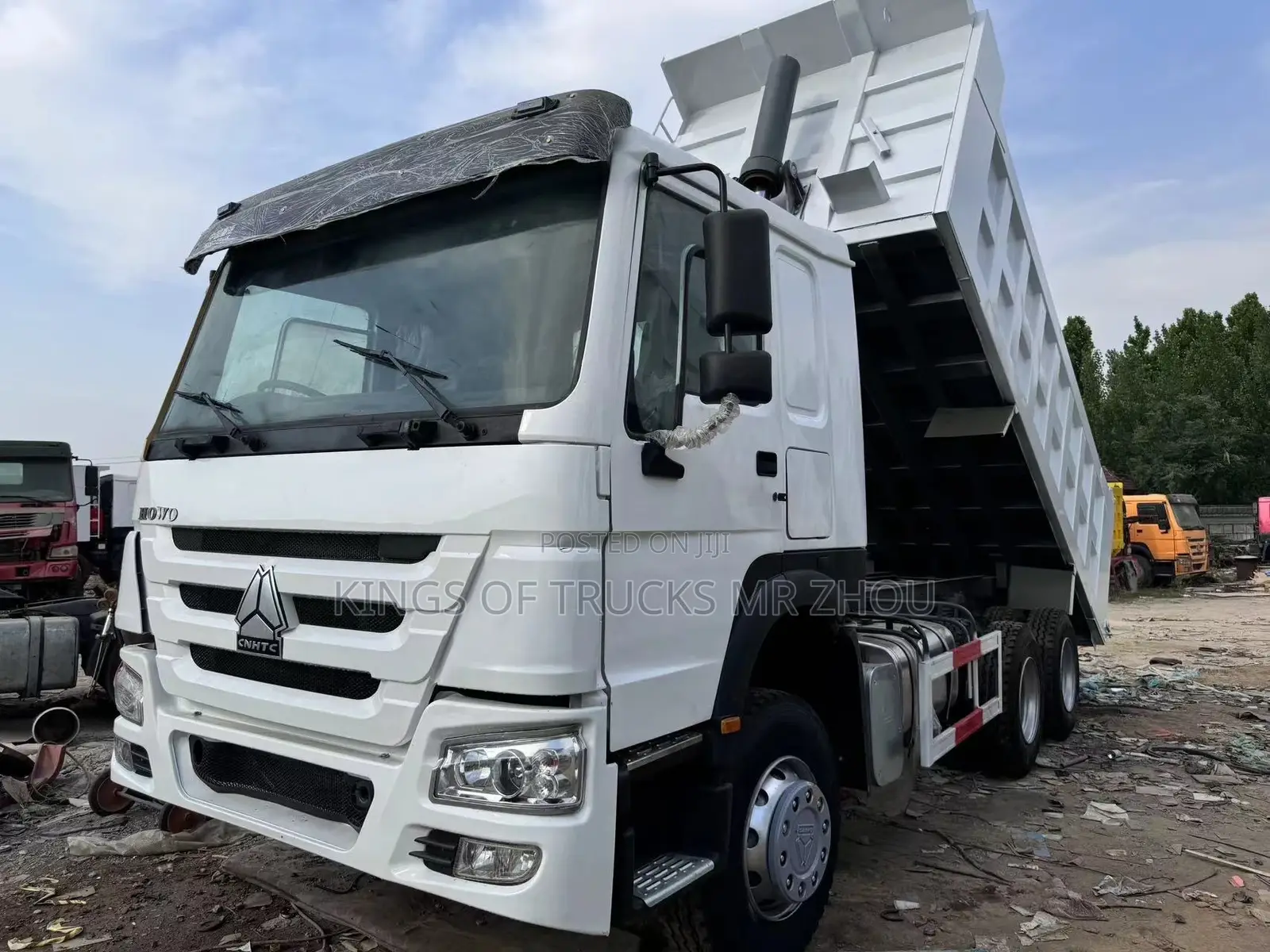 Ready To Order Used HOWO Dump Truck 2017 Year