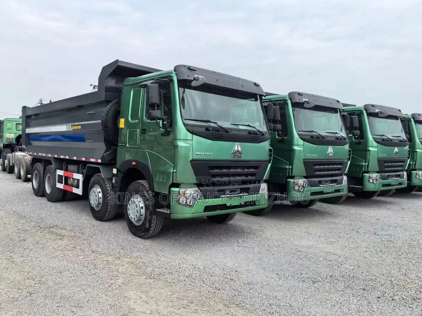 Brand New Howo 8x4 Dump Truck Stock for Sale
