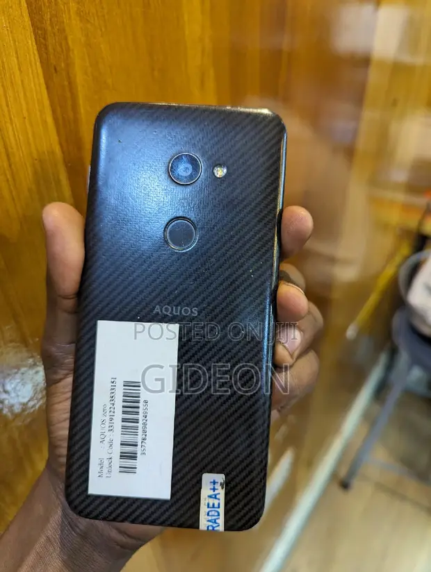 Sharp Aquos Sense6 64 GB Black for sale - gideon ▷ Price: TSh