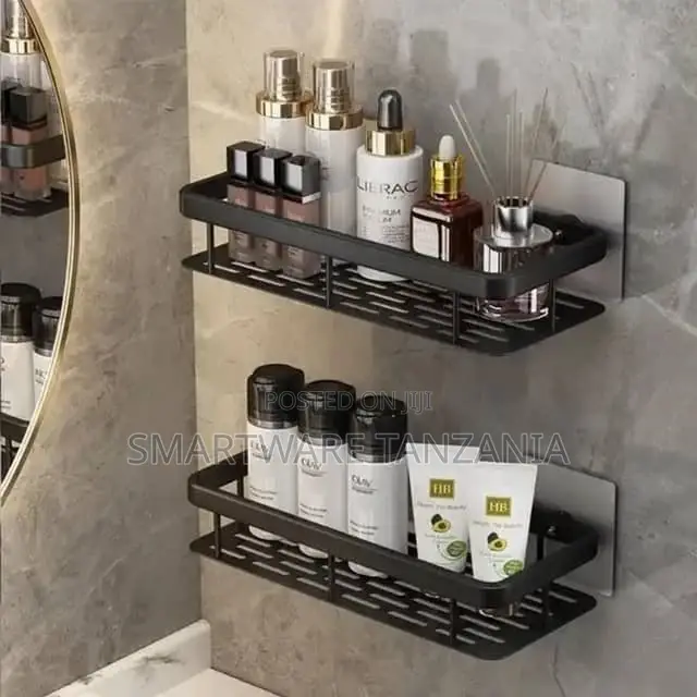 Wall Mounted Organiser Shower Caddy, Bathroom Shower Shelf