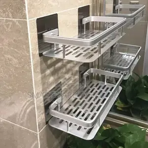 Shower Caddy Shelf ,Organizer Rack, Self Adhesive Basket