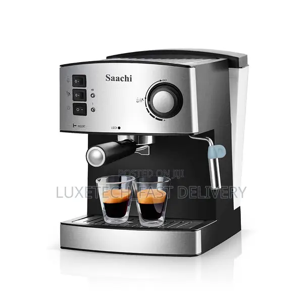 Saachi Coffee Maker 15 Bar Automatic Steam Pressure Pump