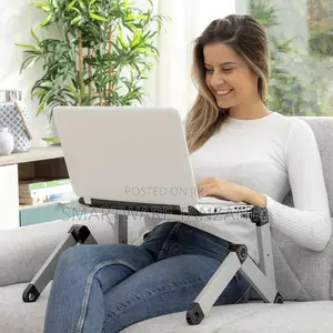Aluminum Laptop Desk Stand Table Vented Notebook, Macbook
