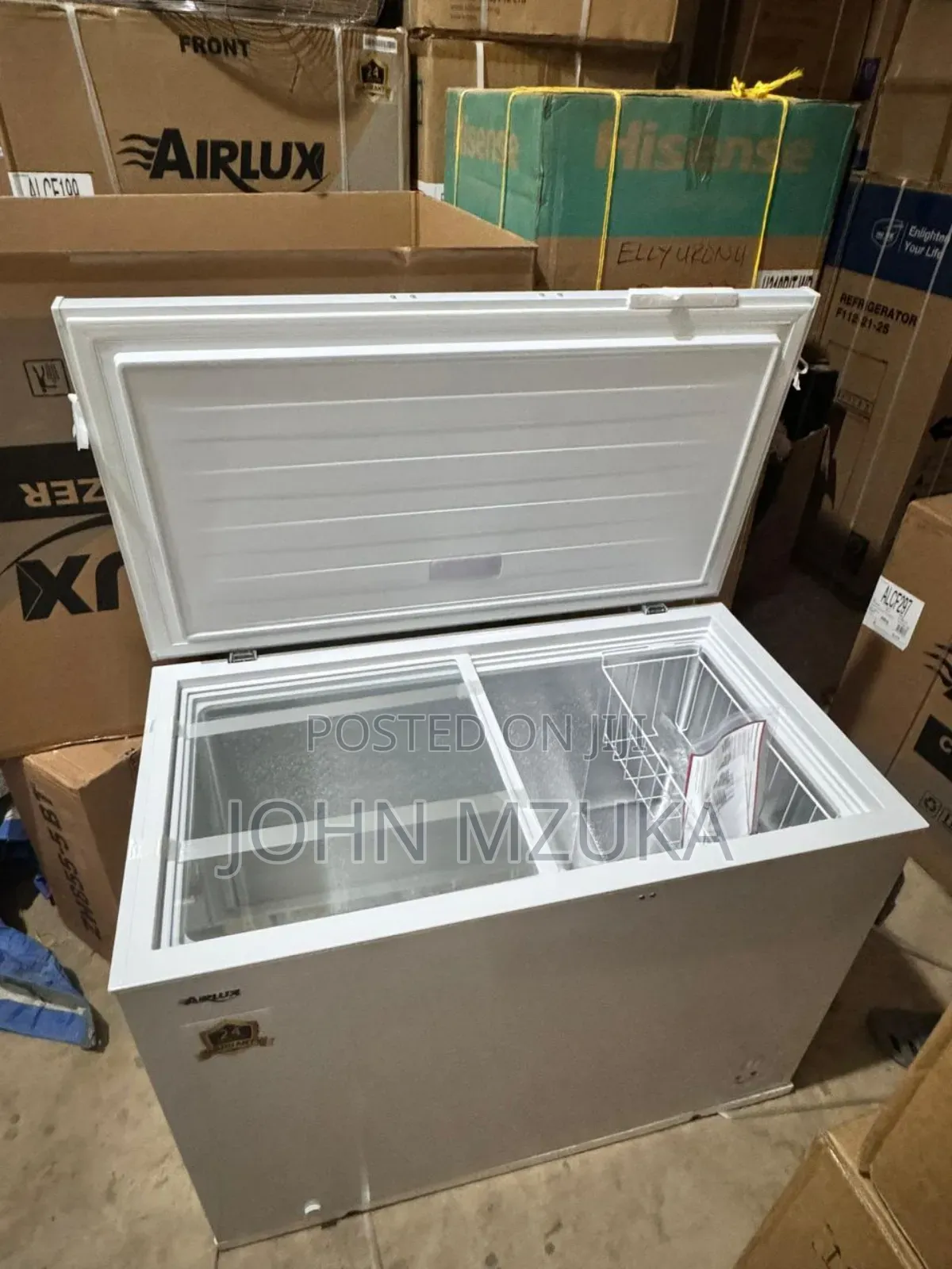 Freezer Liter 300 Aina Ya AIRLUX , WARRANTY 2 YEARS