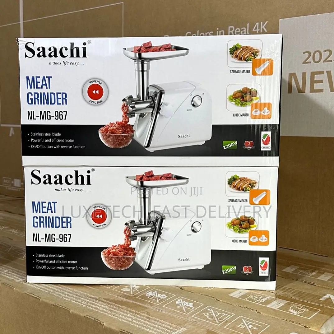 Meat Grinder NL-MG-967-WH Saachi
