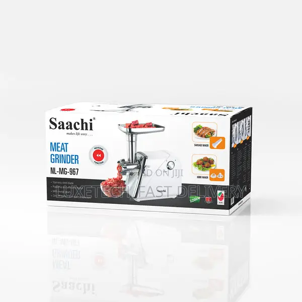 Saachi Meat Mincer 2200W NL-MG-967-WH | Meat Grinder