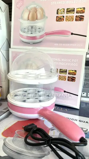 Multifunction 2 In 1 Electric Two Layer Egg Boiler Non-stick