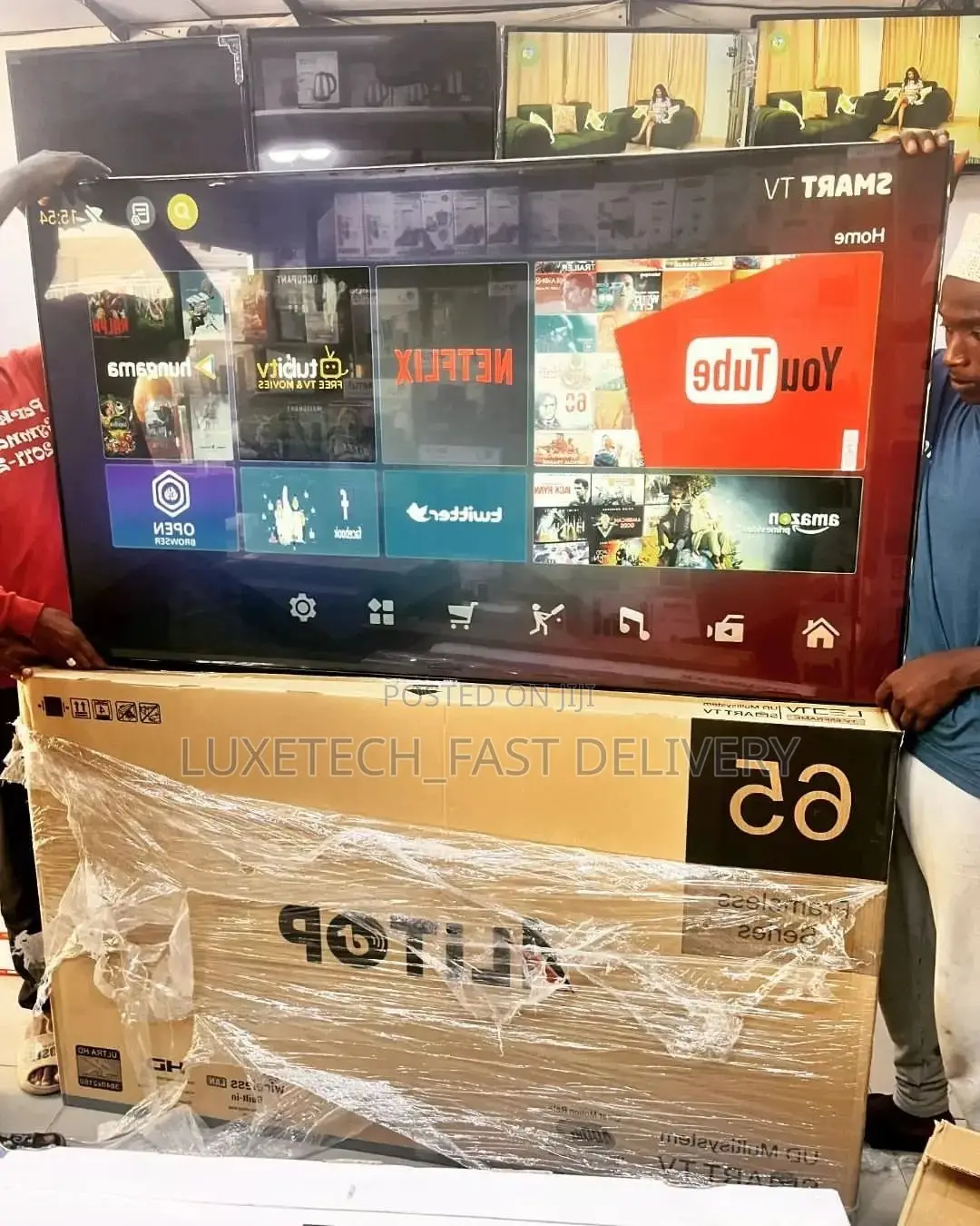 Alitop 65 Inch Smart TV High Resolution