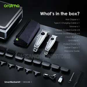 Oraimo Smart Barberkit Super Powerful Motor Barber Kit