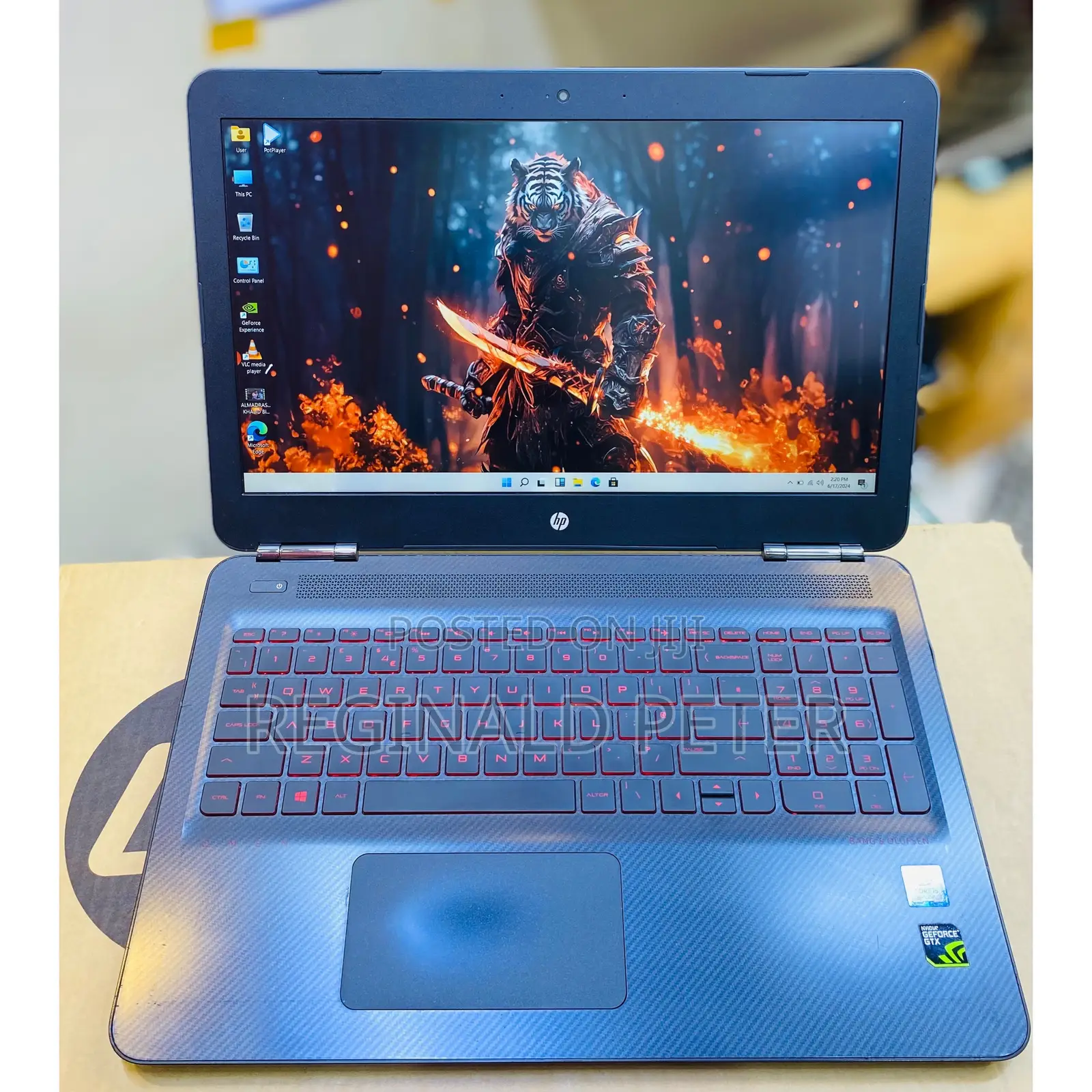 Laptop HP Omen 15 16GB Intel Core I5 HDD+SSD 512GB