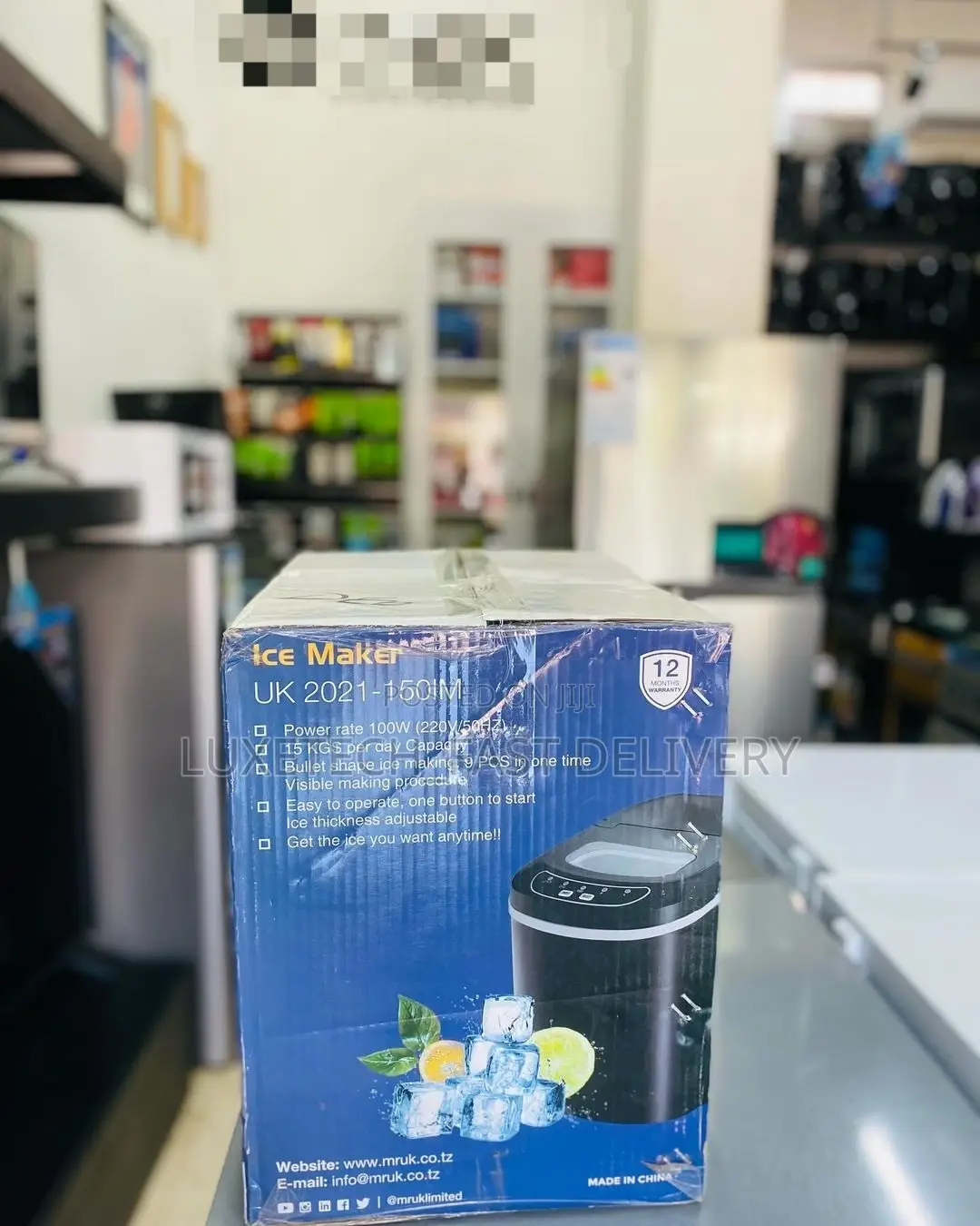 Mr UK Ice Maker 15kg/Day | Ice Cube Machine | Ice Cube Maker