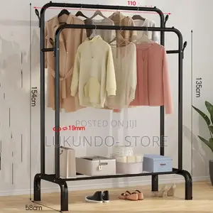 Double Pole Rack Nzuri Sana Ni Chuma Ngumu Sana