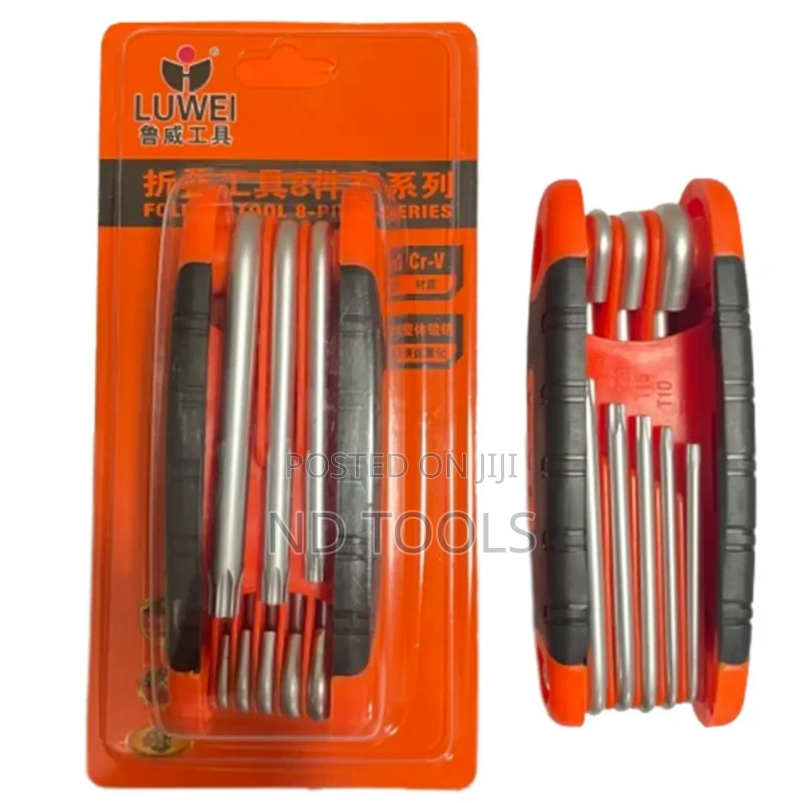 Folding Screwdriver 8 Piece Series