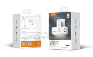 Ldnio Power Socket 2 OUTLETS With NIGHT Lights