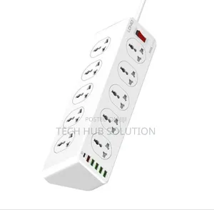 Ldnio Extension Cable 10 Outlets 20W 18W Ports 4 USB Ports