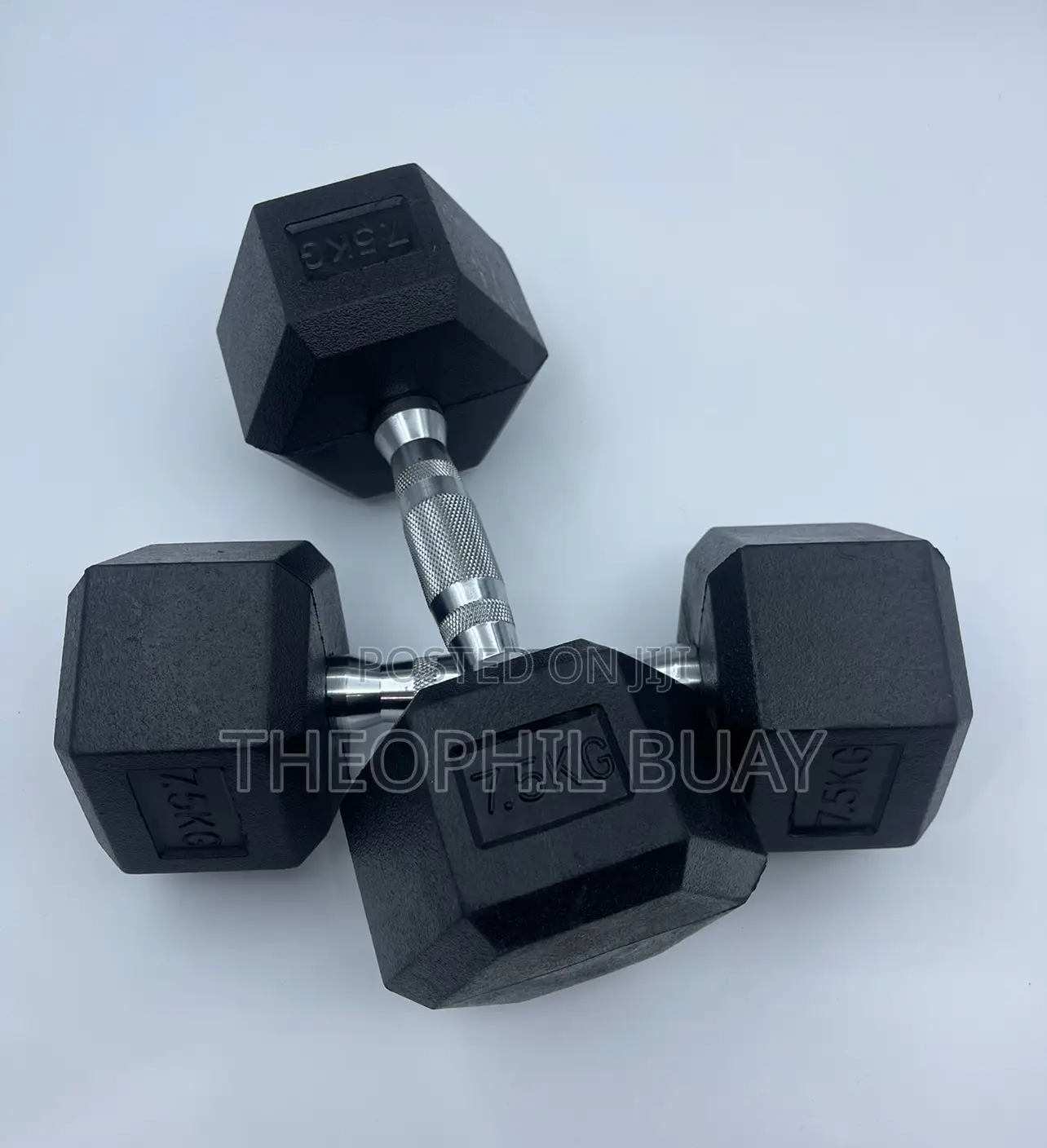 7.5kgs Top Quality Hex Dumbells