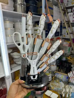 Knives Set White Colour