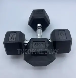 6kgs Pair of Supper Quality Hex Dumbells