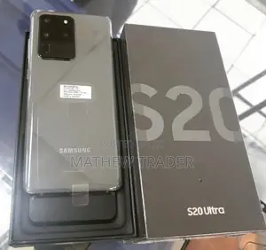 New Samsung Galaxy S20 Ultra 256 GB Gray